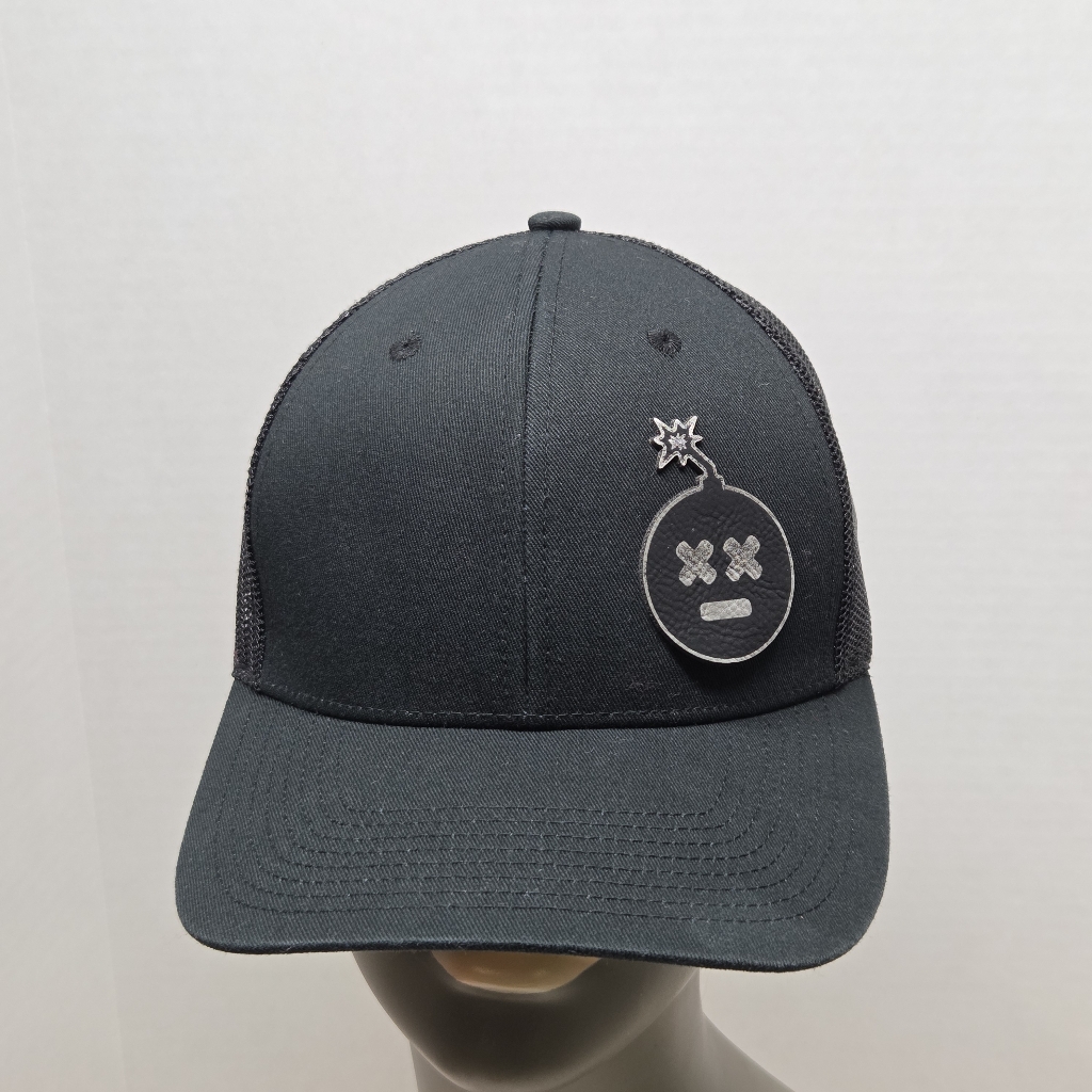 Da Bomb Snapback Hat Euc